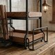 Medieval style kitchen stainless steel dish storage rack drain rack