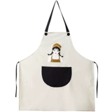 Фартук, водонепроницаемая модная юбка, милый японский нагрудник для работы, рабочая одежда, увеличенная толщина