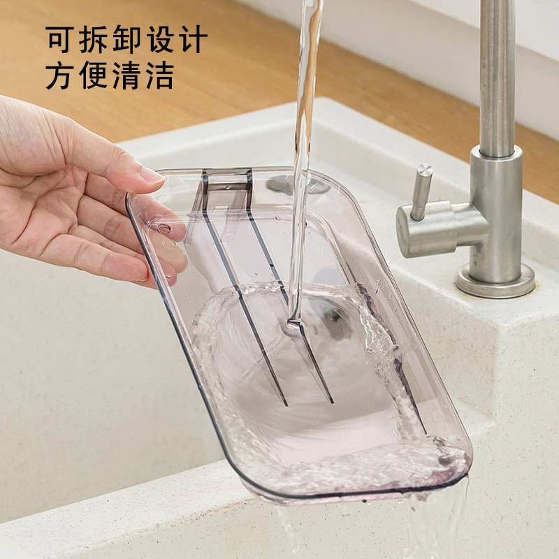 厨房抹布沥水架免打孔墙上窗台置物架壁挂钢丝球洗碗海绵收纳架子,淘宝优惠券,粉丝福利购,淘宝优惠卷