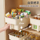 Large cupboard storage basket on wheels