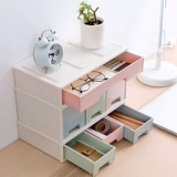 Косметическая настольная коробка для хранения, помада для ухода за кожей, система хранения