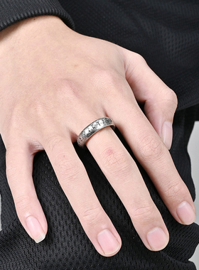 男女钛钢复古维京戒指卢恩符文潮