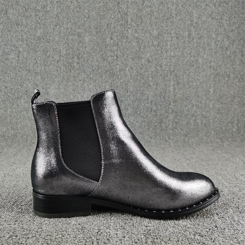 正品撤柜断码处理D:FUSE迪芙斯女鞋秋冬款短筒单靴子真皮时装靴女 - 图2