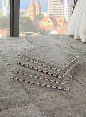 Patchwork Carpet Bedroom Full Shop Household Square Puzzle F
