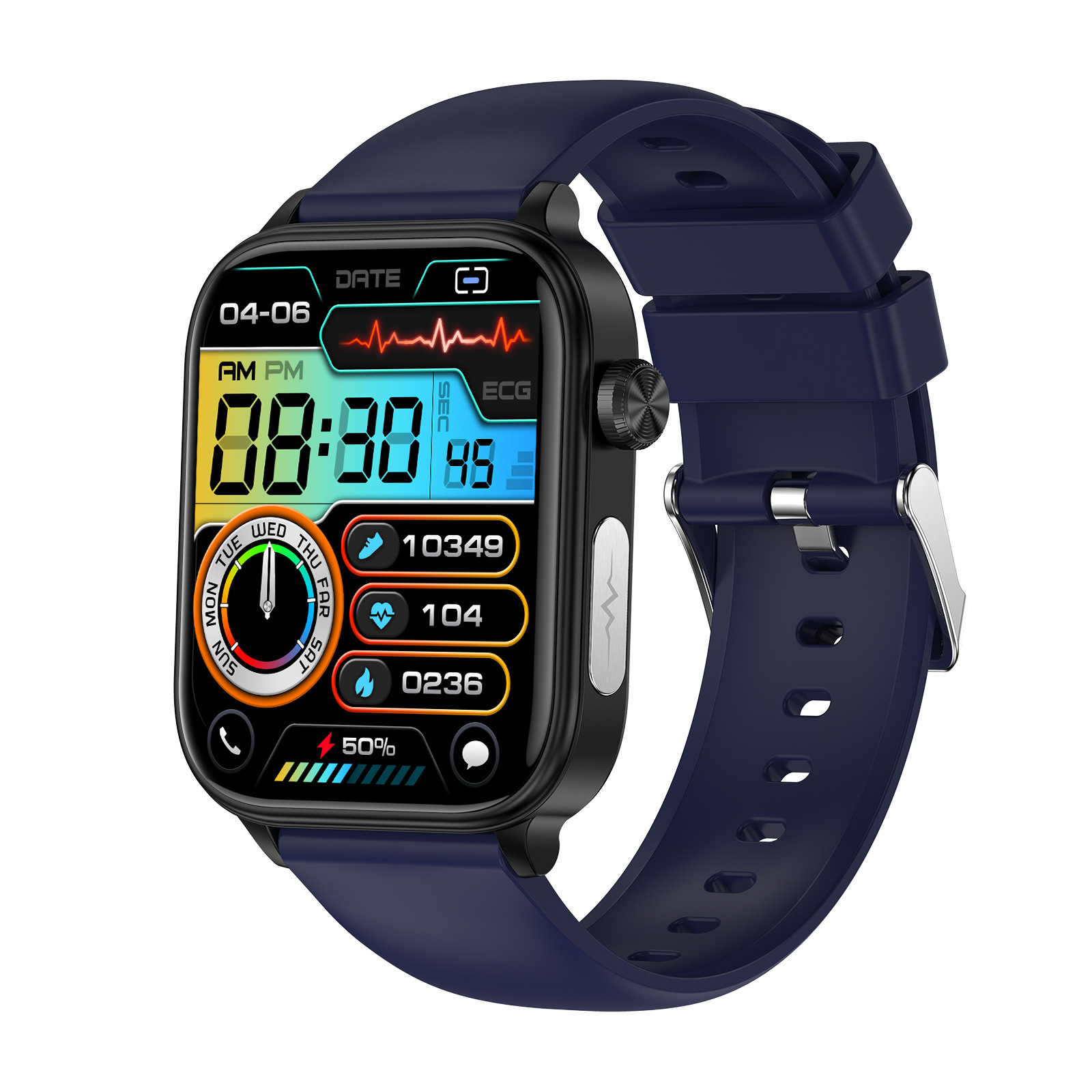 2024et570 Smart Watch Ecg Electrocardiogram Bluetooth Call U - 图1