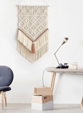 Handmade Woven Tapestry Tassel Hanging Decorations Bohemian