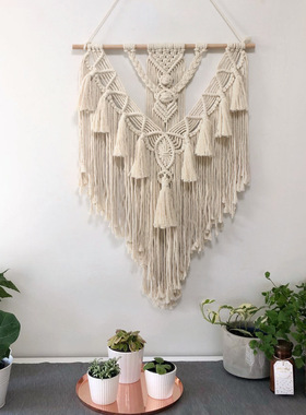Simple Homestay Decoration Handicraft Woven Tapestry Style B