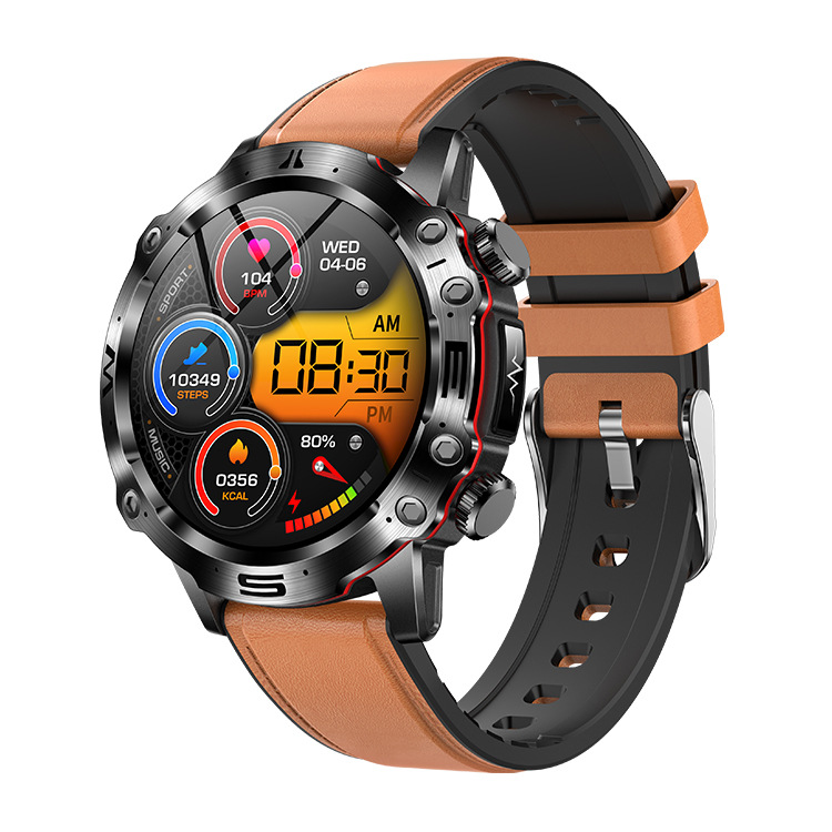 2024et482 Smart Watch Outdoor Sports Amolde Hd Ecg Bluetooth - 图1