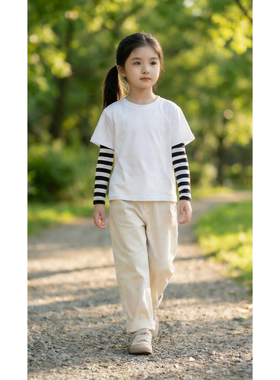 男女童春夏秋莫代尔棉防晒袖套