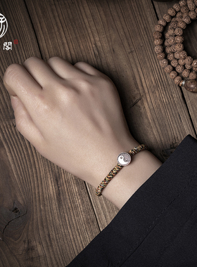 道家太极八卦牌端午个性小众念珠