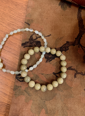 「青山里」天然石新中式串珠手链