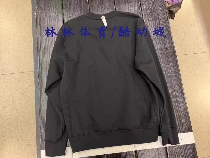 耐克NIKE NSW男圆领加绒串标运动休闲套头卫衣 DX0782-010-227 - 图0