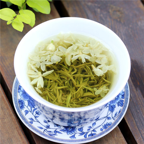 四川飘雪茉莉花茶叶2026新茶 罐装200g蒙顶山绿茶 特产特级浓香型 - 图0