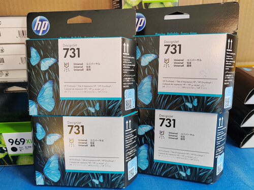 原装惠普72墨盒HP731打印头P2V27A喷头T1708绘图仪72墨水墨头喷头 - 图0