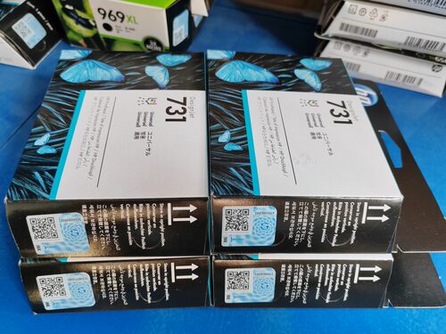 原装惠普72墨盒HP731打印头P2V27A喷头T1708绘图仪72墨水墨头喷头 - 图3