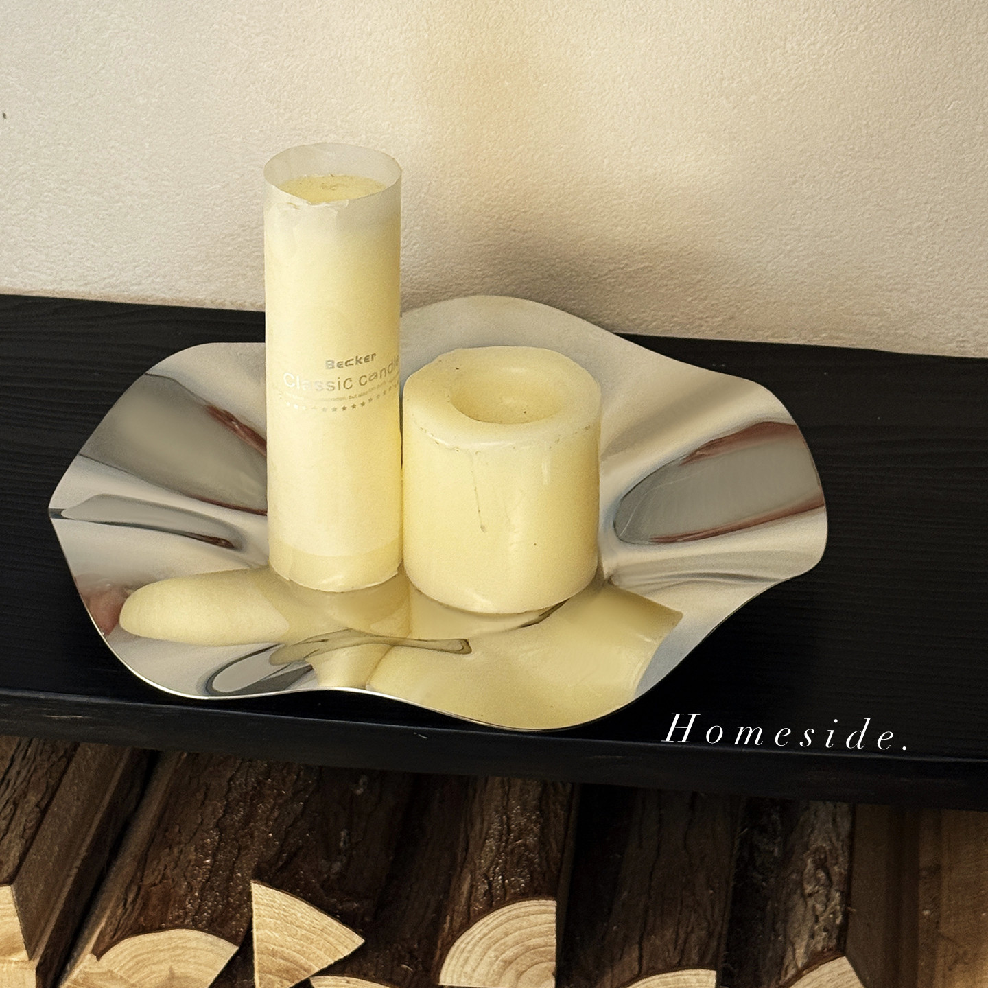 Homeside荷叶边不锈钢盘北欧极简波浪盘果盘香薰首饰多功能收纳盘,淘宝优惠券,粉丝福利购,淘宝优惠卷