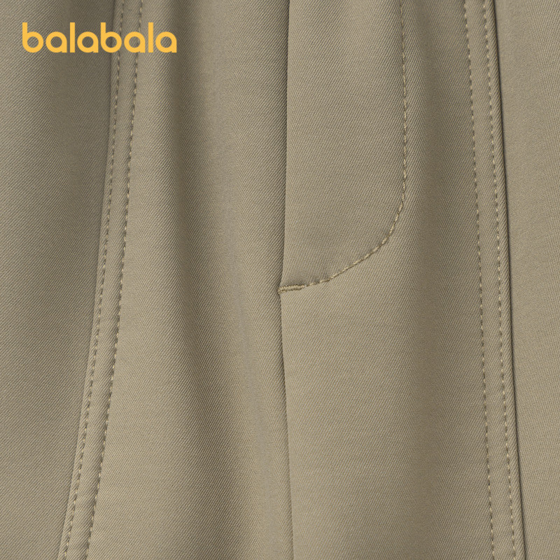 巴拉巴拉balaOne童装儿童裤子男童加绒长裤2025冬新款束脚工装裤,淘宝优惠券,粉丝福利购,淘宝优惠卷