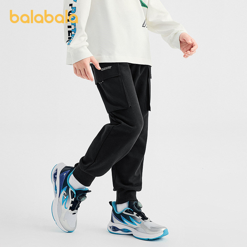 【商场同款】巴拉巴拉童装男童长裤儿童裤子2025新款秋装束脚裤潮,淘宝优惠券,粉丝福利购,淘宝优惠卷