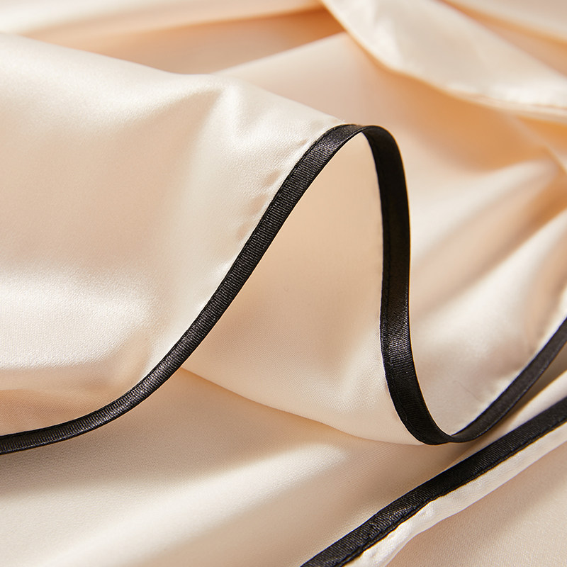 夏季性感冰丝吊带两件套短袖睡裙 妍希服饰睡衣/家居服套装