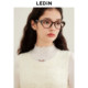 Leting Korean style loose vest dress women's winter new style hollow wavy crochet design knitted dress
