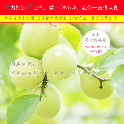 芝翰红色甘梅粉台湾风味鸡排鱿鱼梅子粉薯条炸鸡椒盐商用调味撒料 - 图0