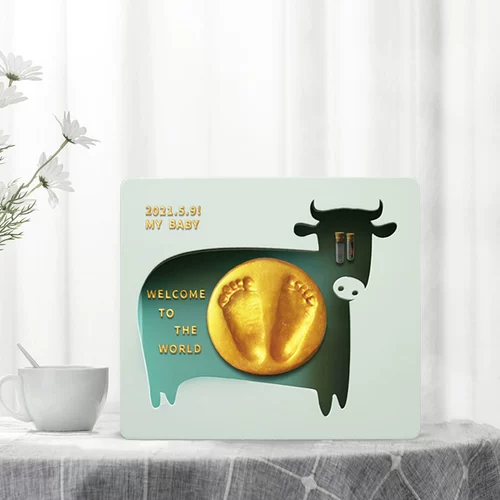 Детские отпечатки рук и ног, трехмерная чернильная подушечка, модель рук и ног, фоторамка для новорожденных для младенца, сувенир