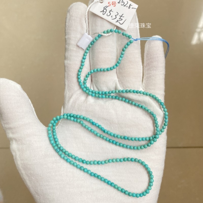 2.5mm湖北天然高瓷绿松石小米珠链diy多圈手链项链吊坠挂绳配饰女,淘宝优惠券,粉丝福利购,淘宝优惠卷
