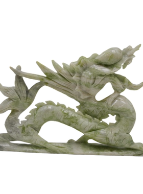 贵州翡翠玉青龙大号镇宅招财祝福