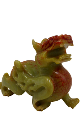 岫玉貔貅一对镇宅招财办公室开业