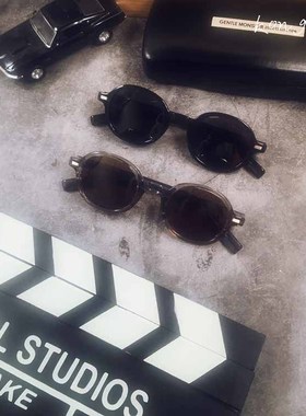 【控阁】日系复古偏光嘻哈椭圆框