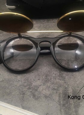 蒸汽朋克太阳镜可上复古时尚个性