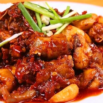 贵州遵义辣子鸡贵州辣子鸡糍粑辣椒炒鸡当天现炒现发一份2斤包邮 - 图3