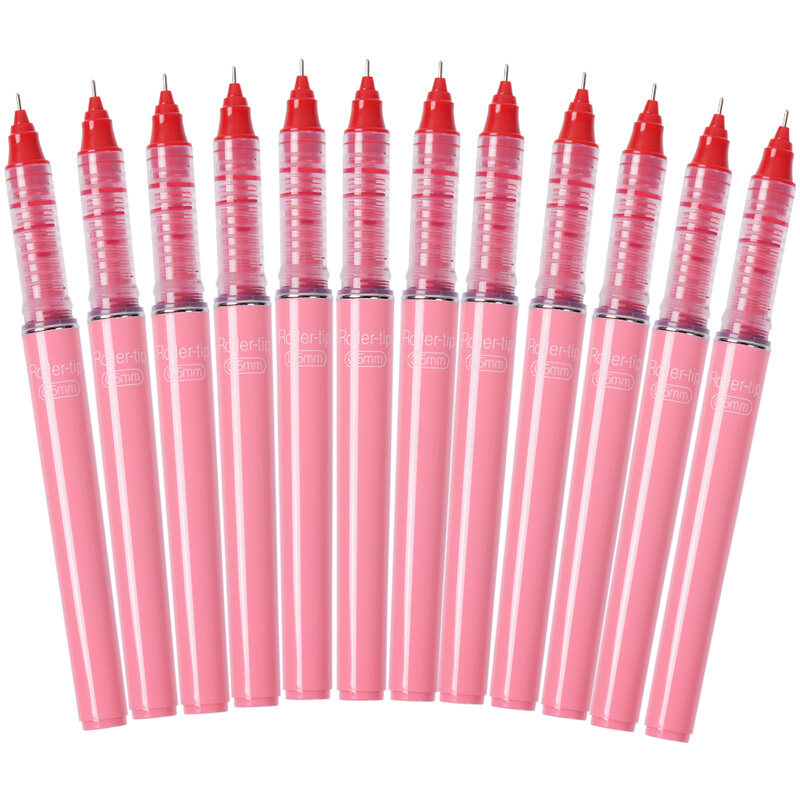 晨光裸色控直液式走珠笔全针管型签字水笔中性笔0.5mm黑41802,淘宝优惠券,粉丝福利购,淘宝优惠卷