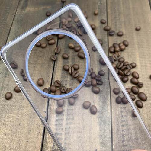 适用于华为mate50pro原装手机壳正品原厂保护套透明硅胶防摔全包软壳外壳后壳清水套男女款商务简约个性薄 - 图1