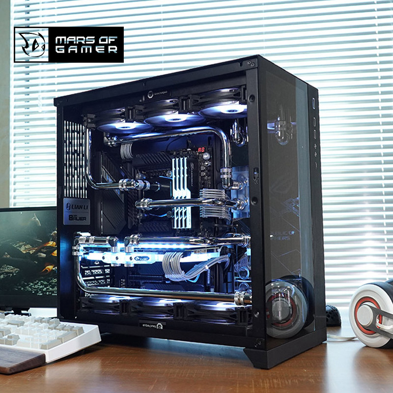 联力包豪斯rog全家桶5090 d/RTX5080分体水冷diy电脑游戏直播主机,淘宝优惠券,粉丝福利购,淘宝优惠卷