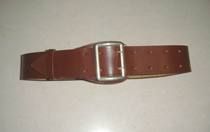 East German Democratic German German National Peoples Army Jungguan brown double-needle armed with outer belt-early days