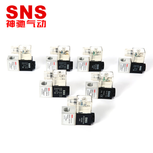 SNS神驰气动电磁阀二位二通单电控换向阀2V025-08/3V1-06/08 - 图2