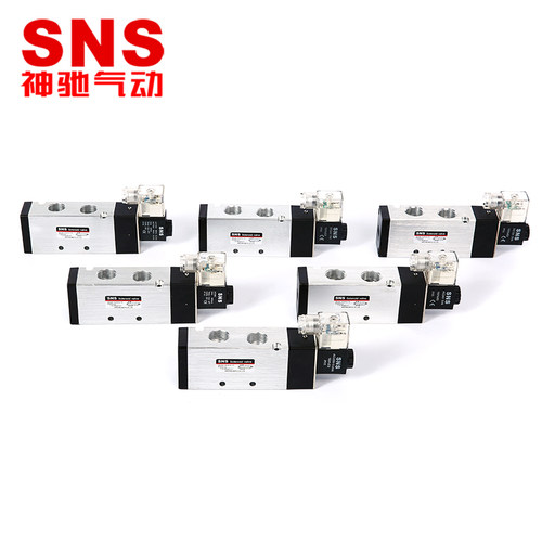 SNS神驰电磁阀气动换向控制阀4V210-08/210/110-06/310-10/41 - 图2