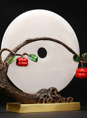 吉善缘平安扣全铜工艺品中式