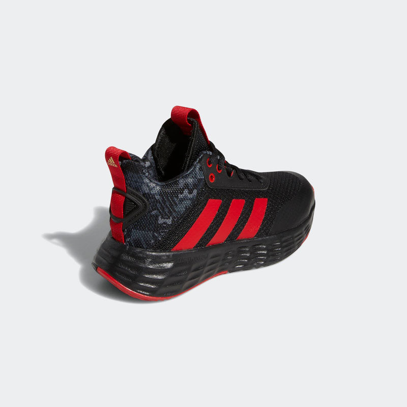 Adidas/阿迪达斯正品OWNTHEGAME CNY儿童新年款运动跑步鞋GY0812-图2