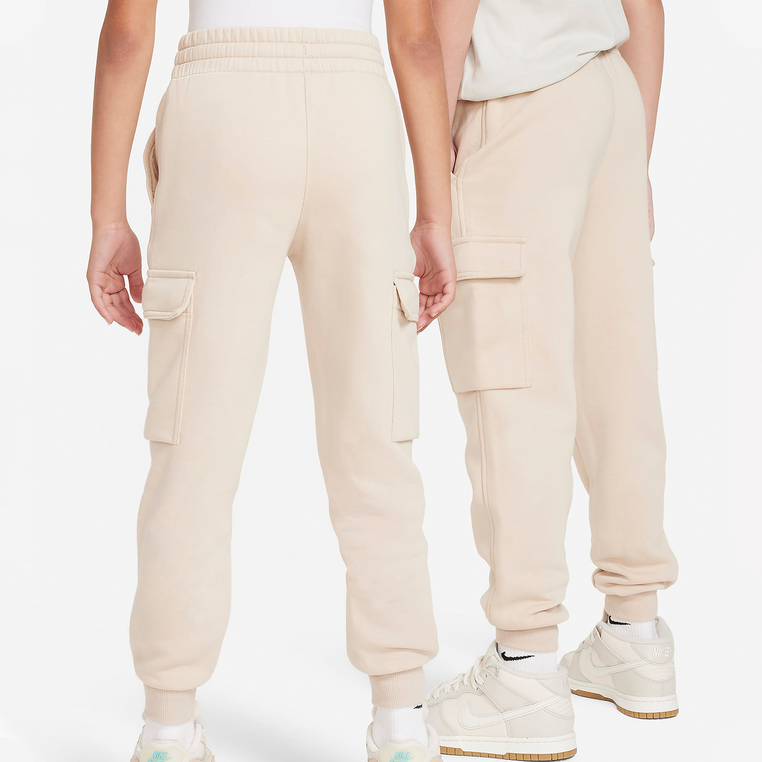 Nike/耐克正品春季大童宽松休闲运动针织束脚长裤FD3012-126 - 图0