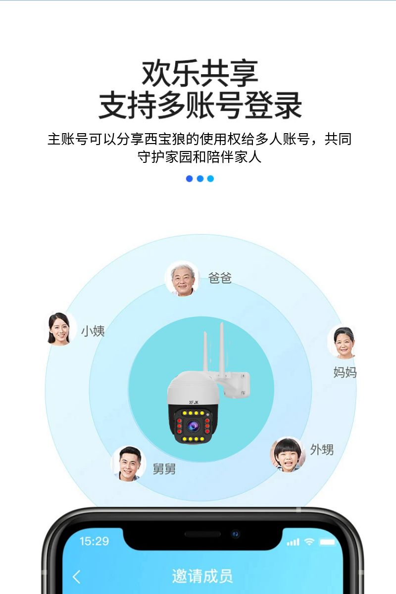 4G监控摄像头5G400万AI云台球机双光对讲人形报警存储左右转室外 - 图1