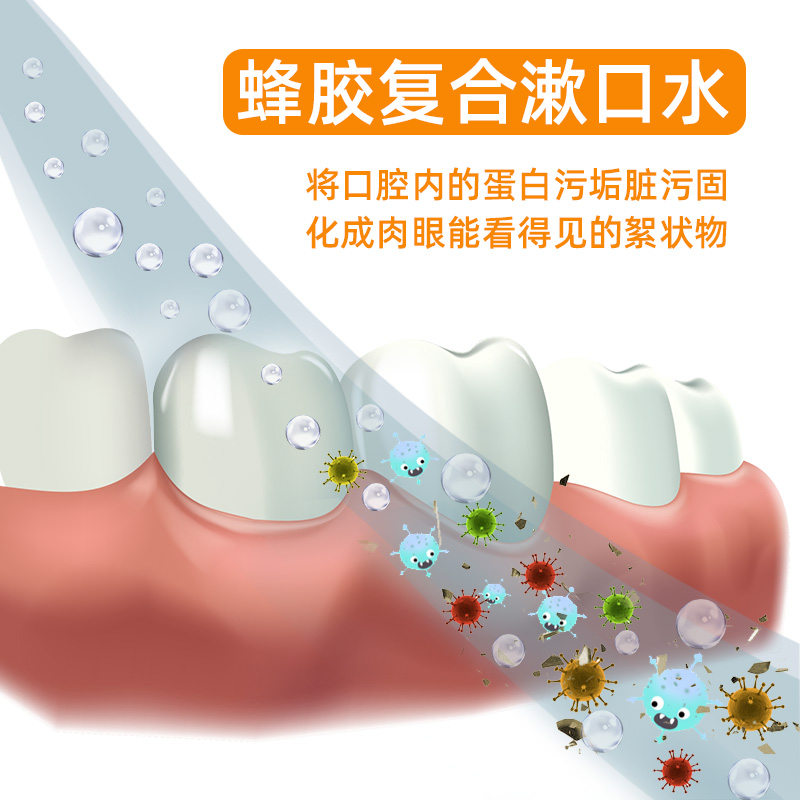 日本比那氏Propolinse袋装蜂胶漱口水便携装旅行装分袋装12ml*6包 - 图1