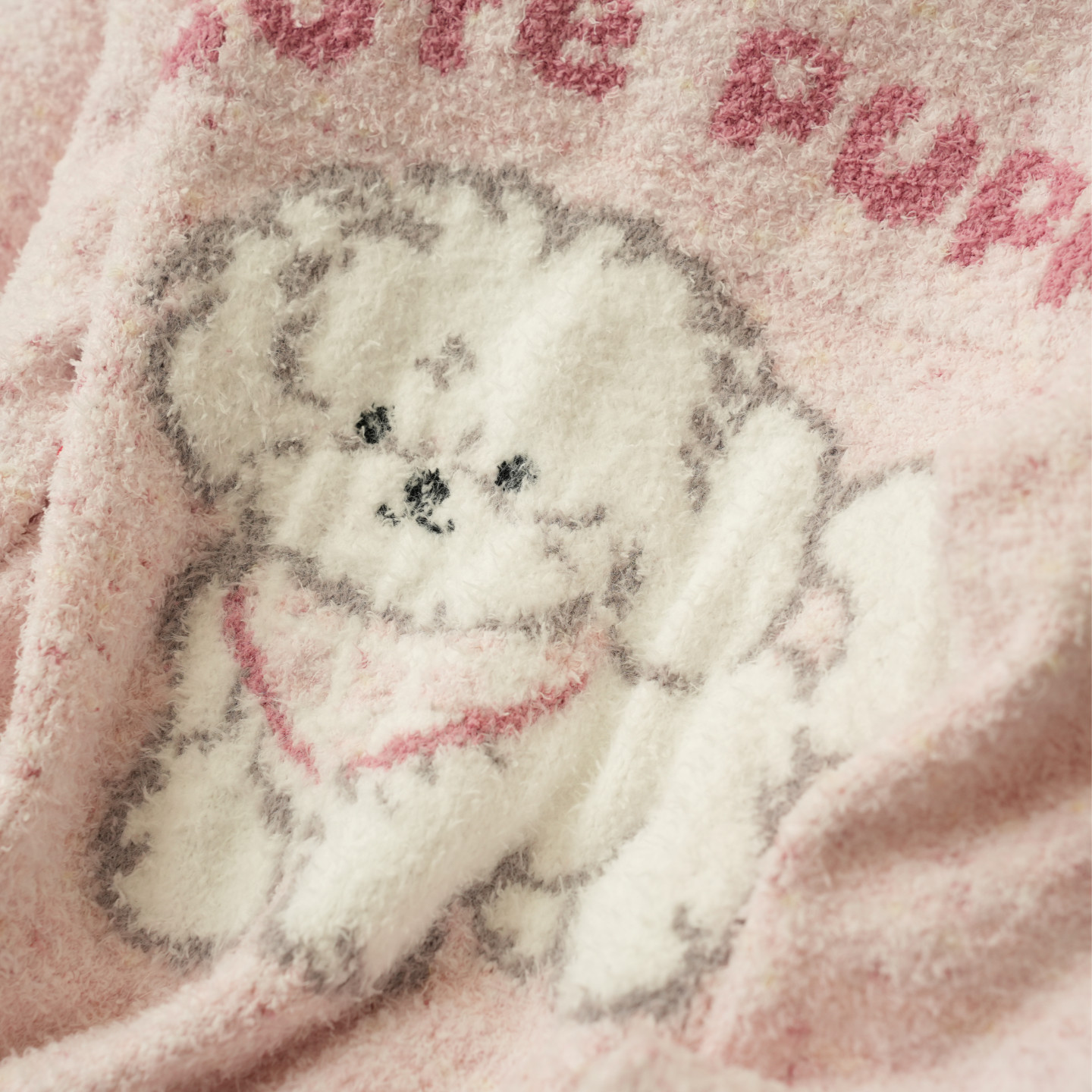 软乎乎 女士半边绒家居裙 可爱小狗毛绒睡裙居家软糯 冬款 女装,淘宝优惠券,粉丝福利购,淘宝优惠卷