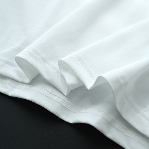 男士圆领短袖 薄款透气百搭T恤衫 基础款纯色休闲上衣 夏款男装 - 图2