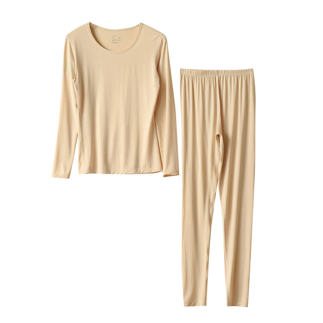 Women's Underwear Set Lenzing Modal Autumn Clothes and Autumn Pants