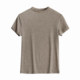 Lenzing Tencel Wool Women's Thin Short Sleeve T Style Summer
