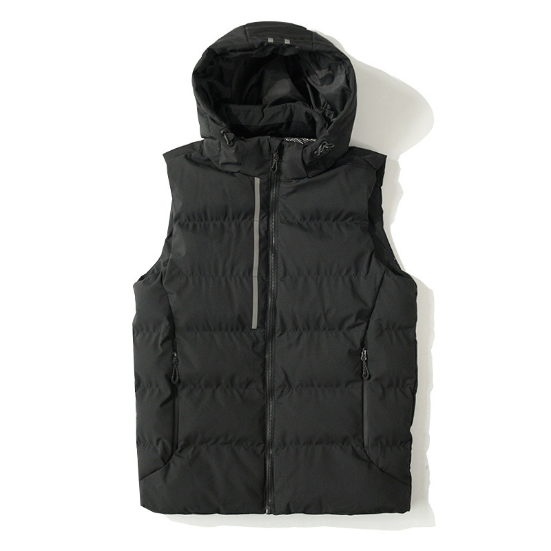 柔软厚实 轻便保暖丝棉马甲男士连帽外套 叠穿棉坎肩k,淘宝优惠券,粉丝福利购,淘宝优惠卷