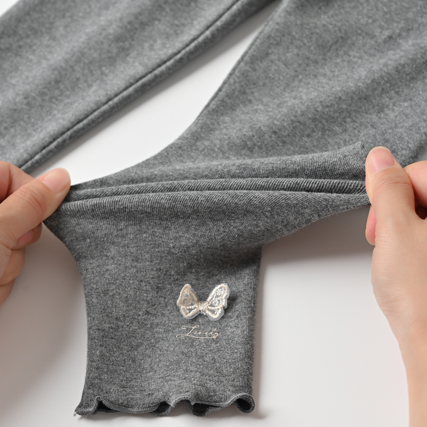 儿童可爱木耳花边打底裤 女童弹力修身长裤子 中大童 春秋款 童装,淘宝优惠券,粉丝福利购,淘宝优惠卷