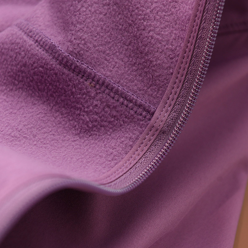 加绒加厚连帽运动 女士保暖外套 防风户外软壳衣 有大码k,淘宝优惠券,粉丝福利购,淘宝优惠卷